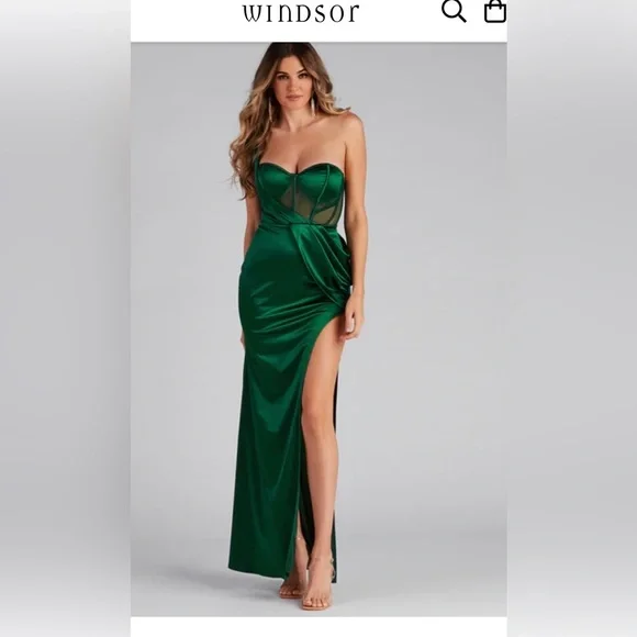 Windsor | Dresses | Windsor Satin Dress | Poshmark